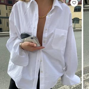 DJERF AVENUE BREEZY SHIRT WHITE